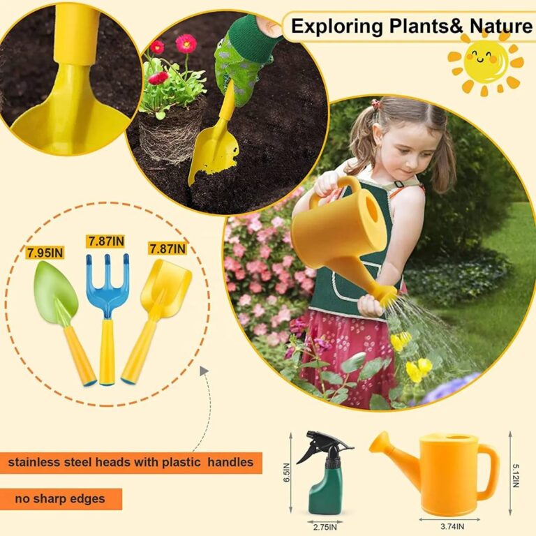 11-Piece Personalised Gardening Set for Kids – The Must-Have Gift to Inspire Outdoor Play