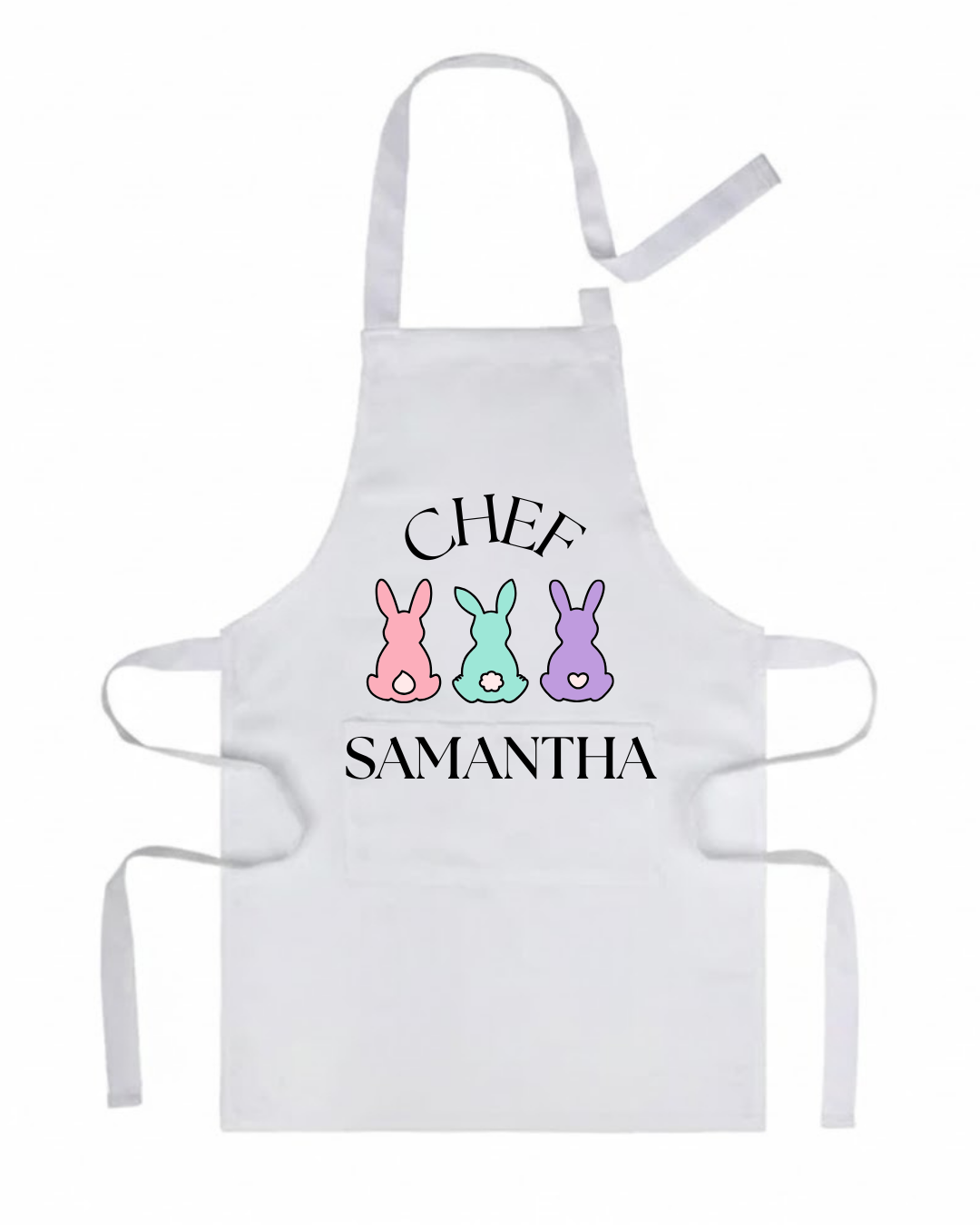 Easter Chef Kids' Personalised Apron
