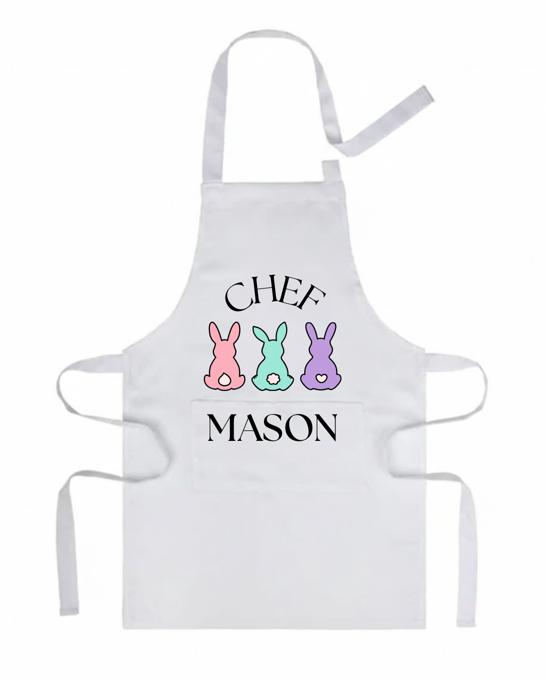 Easter Chef Kids' Personalised Apron
