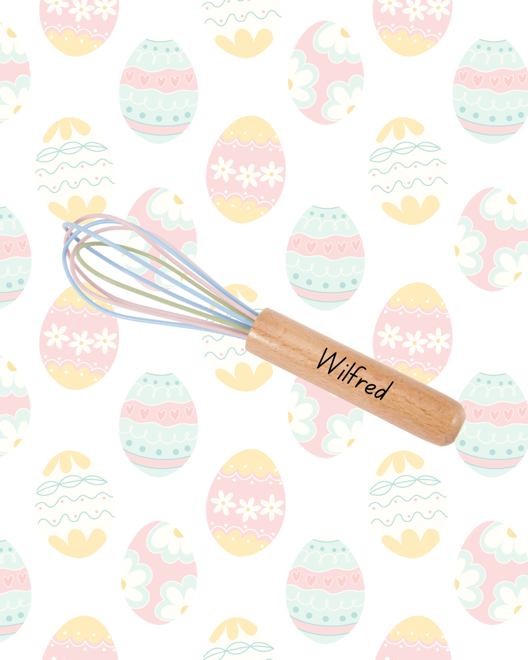 Personalised "Little Baker" Easter Silicone Set – Custom Name