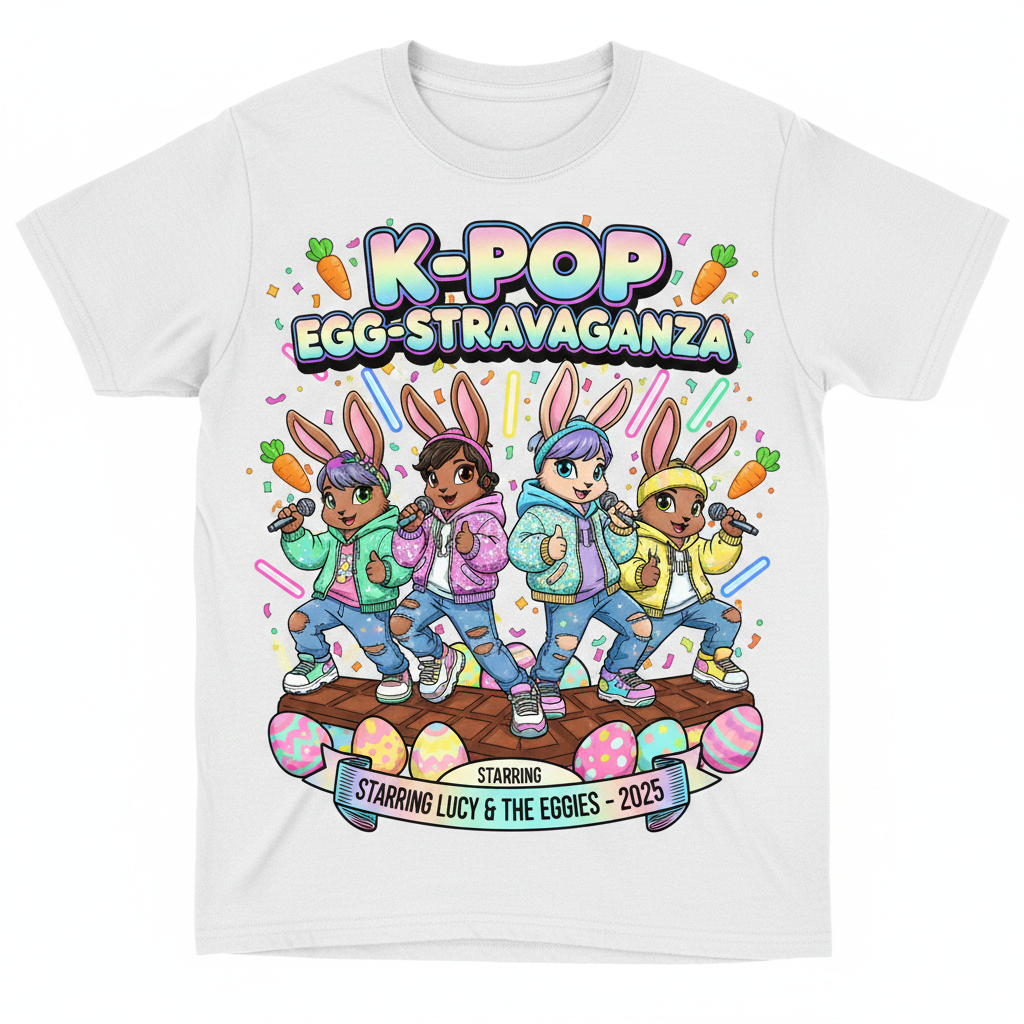 K-Pop Egg-stravaganza Personalised Tee